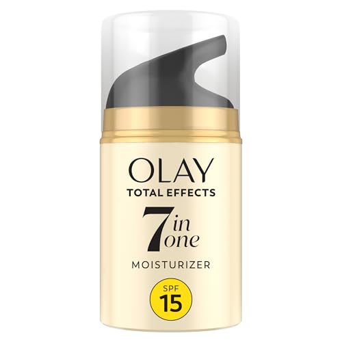 Olay OLAY Total Effects 7-in-1 Anti-Aging Face Moisturizer with SPF 15, Fragrance-Free 1.7 oz Sunscreen