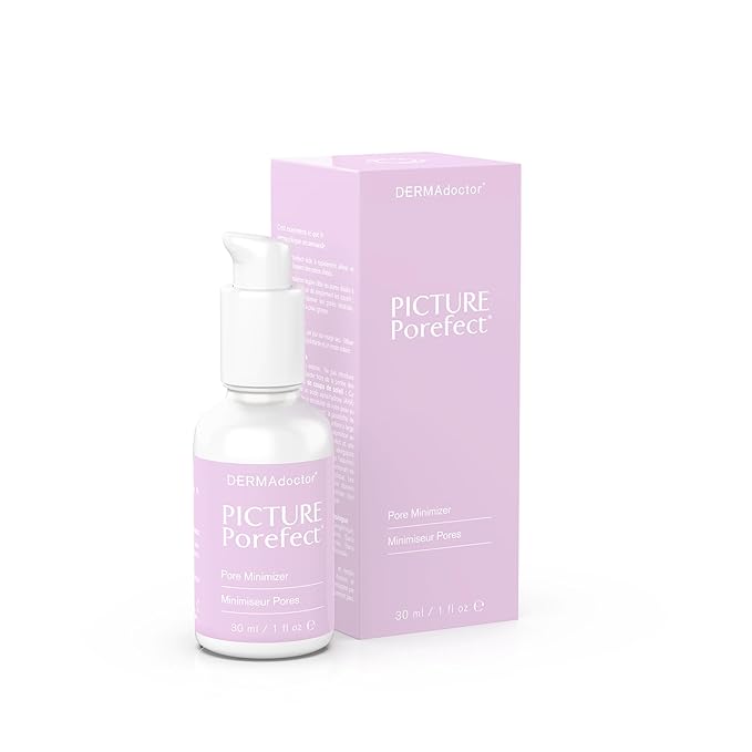 DERMAdoctor DERMAdoctor Retinol Pore Minimizer for Face - Oil Control Pore Reducer for Face | Retinol Skin Booster Serum Exfoliates, Soothes, Reduces Redness, Helps Prevent Breakouts, Unclogs Pores | Anti Aging Exfoliator