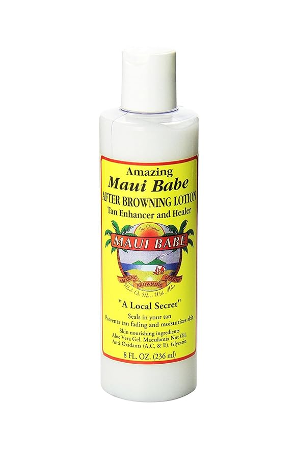 Maui Babe MAUI Babe After Browning Lotion - TAN Enhancer 8 OZ Moisturiser