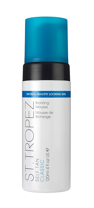 St.Tropez Classic Bronzing Self Tan Mousse for Streak-Free, Golden Tinted, Natural-Looking Tan, 4 Fl Oz Korean face wash
