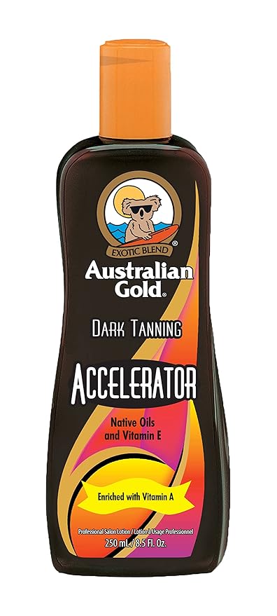 Australian Gold Australian Gold Dark Tanning Accelerator Lotion, 8.5 Fluid Ounce Moisturiser