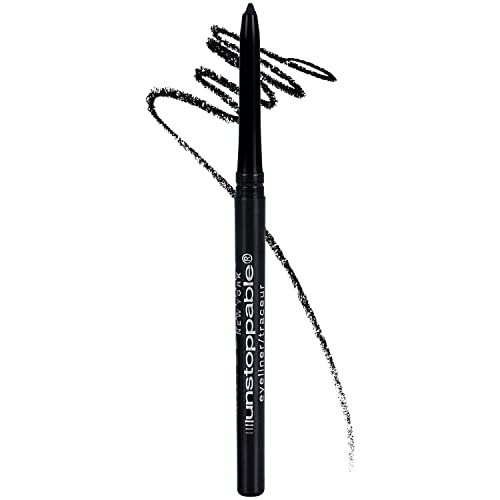 MAYBELLINE Maybelline Unstoppable Waterproof Mechanical Black Eyeliner Pencil, Easy to Apply, Smooth Glide, Up to 24 Hour Wear, Onyx skincare