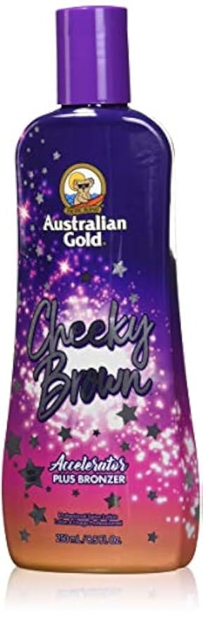 Australian Gold Australian Gold, CHEEKY BROWN Accelerator Dark Natural Bronzers, Tanning Bed Lotion 8.5 oz Moisturiser