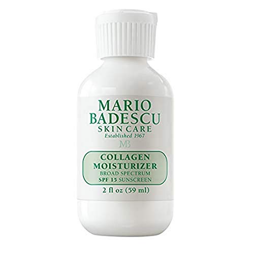 Mario Badescu Mario Badescu Collagen Face Moisturizer for Women and Men with SPF 15 for Combination & Sensitive Skin, Daytime Moisturizer Face Cream with Collagen & Cottonseed Oil, 2 Fl Oz Sunscreen