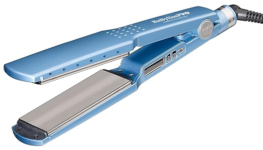 BabylissPRO Nano Titanium Ionic Hair Straightener, Professional Flat Iron For All Hair Types skincare