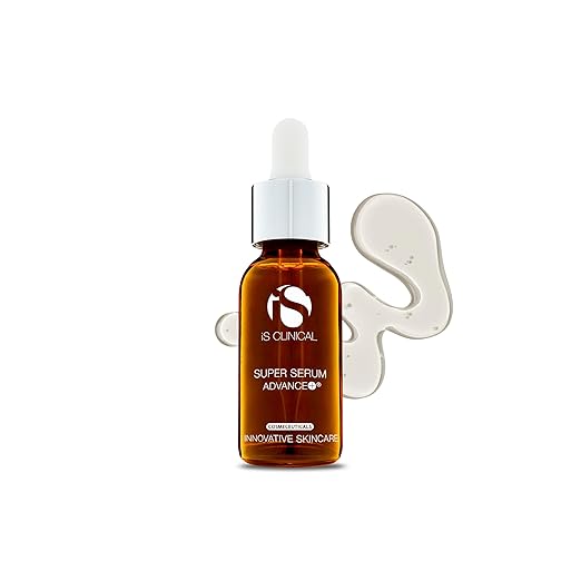 iS CLINICAL Super Serum Advance+, Anti-Aging Vitamin C Face Serum, reduces scaring and fine stretch marks Serum