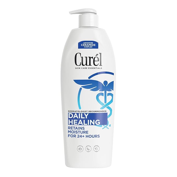 Curel Curel Daily Healing Body Lotion for Dry Skin, Dermatologist Recommended Hydrating Body Lotion with Advanced Ceramides Complex, 20 Oz Moisturiser