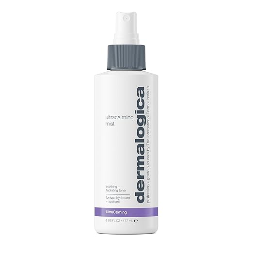Dermalogica Ultracalming Mist, Facial Spray for Sensitive Skin with Aloe, Soothing and Hydrating - Quickly Relieves Inflammation and Discomfort, 6 Fl Oz skincare