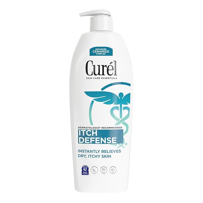 Curel Curel Itch Defense Calming Body Lotion, Moisturizer for Dry, Itchy Skin, Body and Hand Lotion, with Advanced Ceramide Complex, Pro-Vitamin B5, Shea Butter, 20 Oz Moisturiser