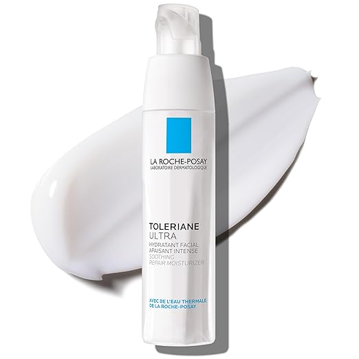 La Roche-Posay Toleriane Dermallergo Ultra Soothing Repair Face Moisturizer for Sensitive Skin, Gentle Moisturizing Face Cream for Dry Skin, Packaging May Vary, Formerly Toleriane Ultra Korean face wash