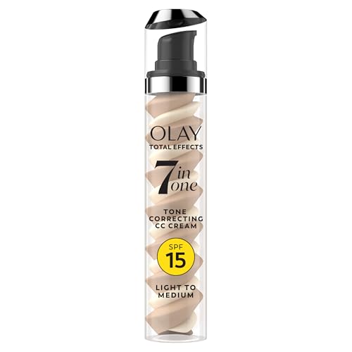 Olay Olay Total Effects Tone Correcting Face Moisturizer with Sunscreen SPF 15, Light to Medium 1.7 Ounces Sunscreen
