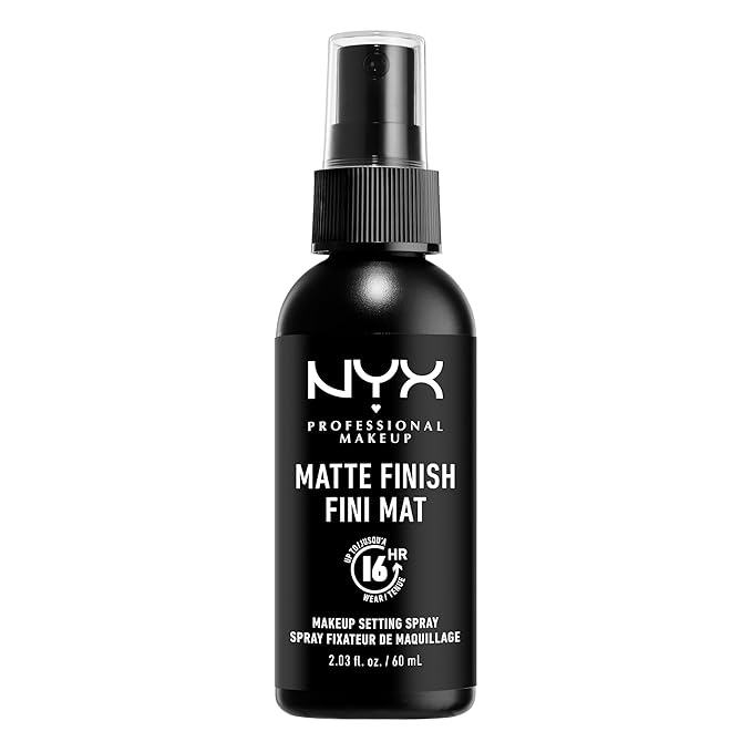 NYX PROFESSIONAL MAKEUP NYX PROFESSIONAL MAKEUP Makeup Setting Spray - Matte Finish, Long-Lasting Face Mist for up to 16HR Wear, Vegan Formula skincare