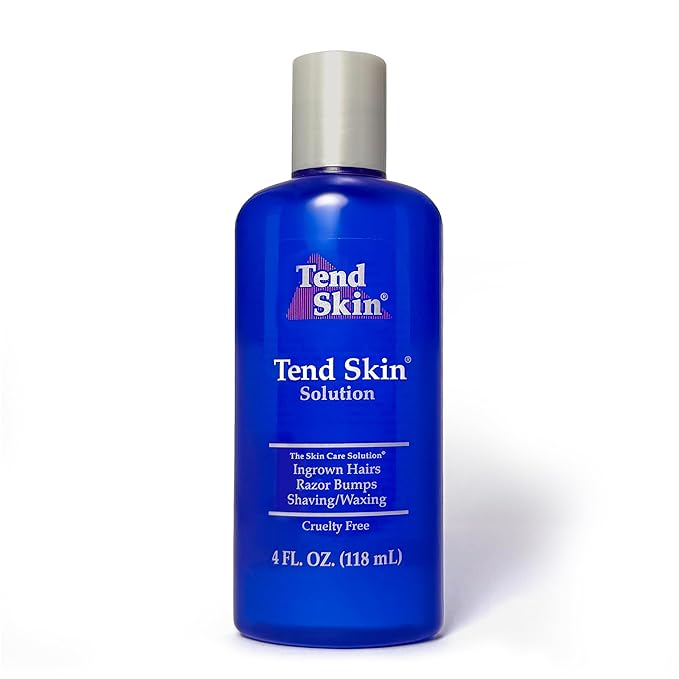 Tend Skin Tend Skin Solution for Unsightly Razor Bumps, Ingrown Hair and Razor Burns, Post Shaving and Waxing Toner for Men and Women, Made in USA, 4 Oz Korean face wash