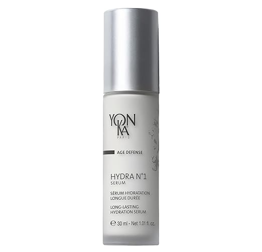Yon-Ka Hydra N°1 Serum | Hydrating & Anti-Aging Face Serum with Hyaluronic Acid, Aloe Vera & Vitamin C | Smooths, Plumps & Revives | For Dry & Mature Skin | Paraben-Free | 30 ml Serum