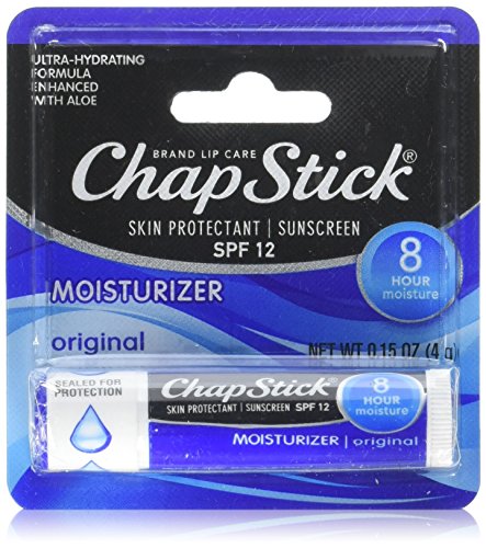 ChapStick ChapStick Skin Protection Sunscreen Moisturizer, Original SPF 12 0.15 oz (Pack of 2) Sunscreen