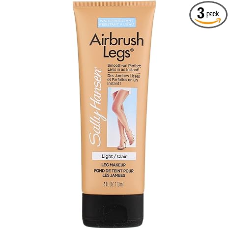Sally Hansen Sally Hansen Airbrush Legs Light 4 Ounce Tube (118ml) (3 Pack) skincare