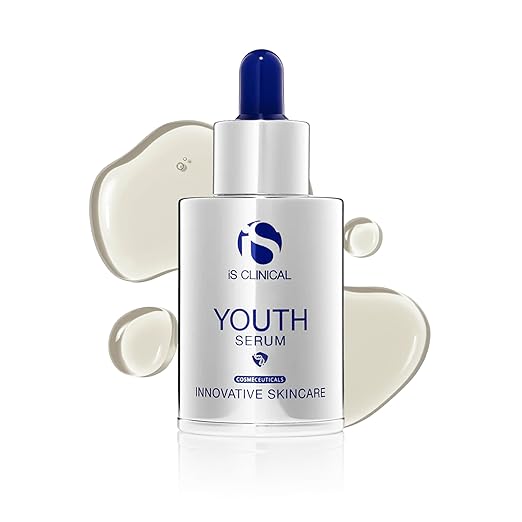 iS CLINICAL Youth Serum, Anti-Aging Serum, Collagen serum for face; Hydrating & Brightening Serum for fine lines and wrinkles Serum