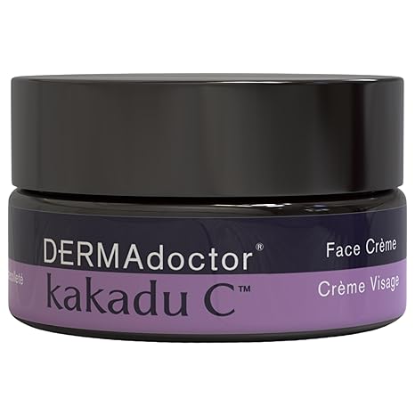 DERMAdoctor DERMAdoctor Vitamin C Face Cream for Aging Skin | Vitamin C Moisturizer for Face, Daily Facial Moisturizer Wrinkle Cream Targeting Fine Lines, Wrinkles, Dullness & Dehydrated Skin – 1 oz Moisturiser