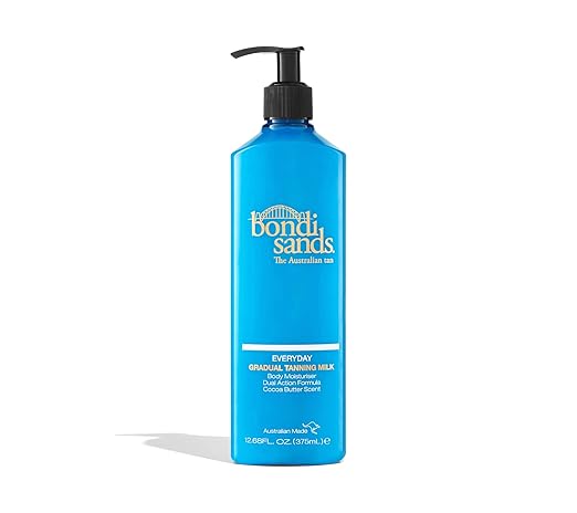 Bondi Sands Everyday Gradual Tanning Milk | Long-Lasting, Tanning Body Moisturizer Enriched With Aloe Vera and Vitamin E for Glowing Skin Moisturiser
