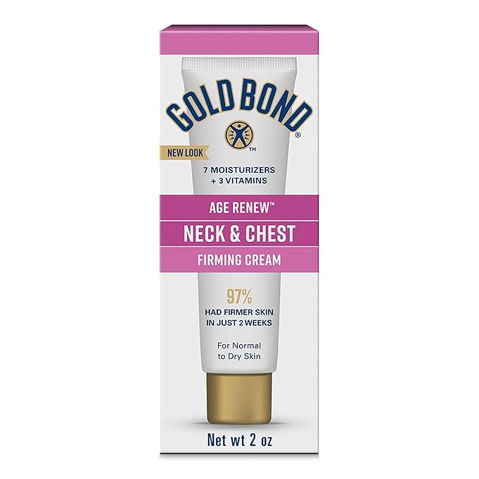 Gold Bond Gold Bond Age Renew Neck & Chest Firming Age Renew Cream, 2 oz., Clinically Tested Skin Firming Cream Moisturiser