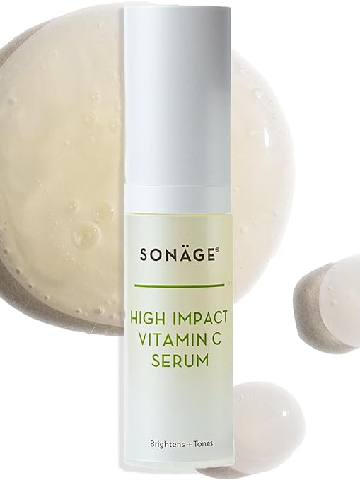 Sonage High Impact Vitamin C Serum:With Hyaluronic Acid | Hydrates & Fades Appearance Of Dark Spots Serum
