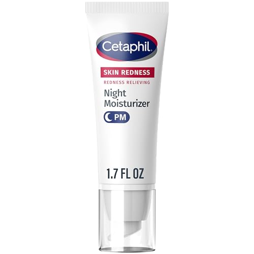 Cetaphil Cetaphil Night Cream, Redness Relieving Night Moisturizer for Face, 1.7 fl oz, For Dry, Redness-Prone Skin, Hypoallergenic, Fragrance Free Moisturiser