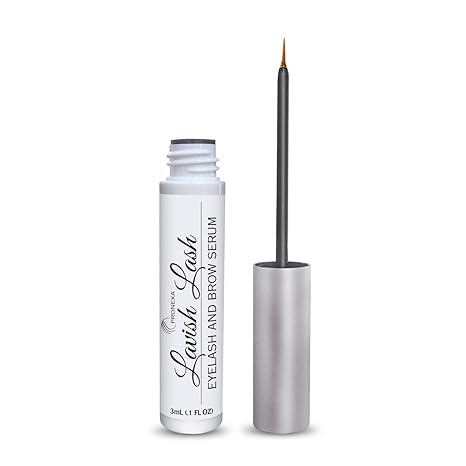 Pronexa Hairgenics Lavish Lash – Eyelash Growth Enhancer & Brow Serum with Biotin & Natural Growth Peptides for Long, Thick Lashes and Eyebrows! Dermatologist Certified, Cruelty Free & Hypoallergenic. Serum