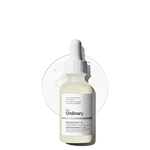 The Ordinary Hyaluronic Acid 2% + B5 (with Ceramides), Multi-Depth Hydration Serum for Plumper, Smoother Skin Serum