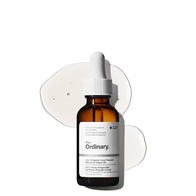 The Ordinary The Ordinary 100% Organic Cold-Pressed Moroccan Argan Oil, Nourishing and Hydrating Treatment for Skin & Hair, 1 Fl Oz skincare