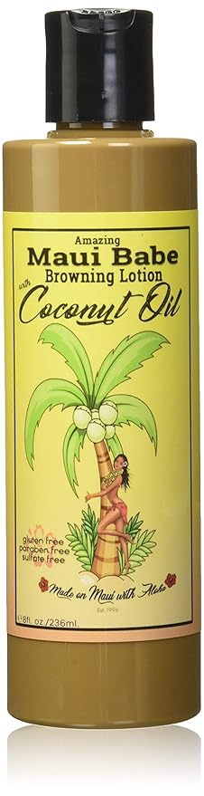Maui Babe Maui Babe Browning Lotion with Coconut Oil 8oz (236ml) Moisturiser