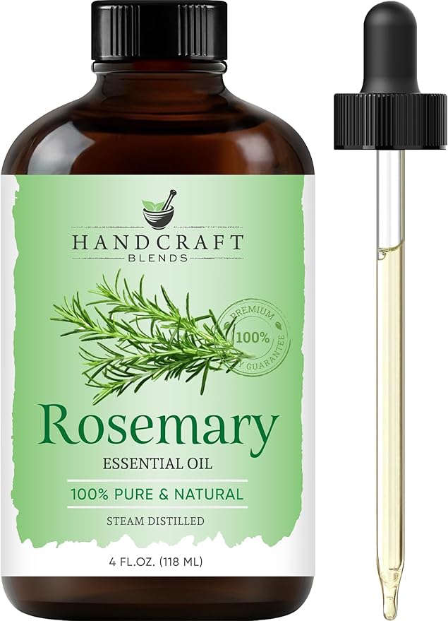 Handcraft Blends Handcraft Blends Rosemary Essential Oil – Huge 4 Fl Oz – 100% Pure and Natural – Premium Grade Essential Oil for Diffuser and Aromatherapy, Skin, Massage, Candle and Soap Making Fragrance Korean face wash