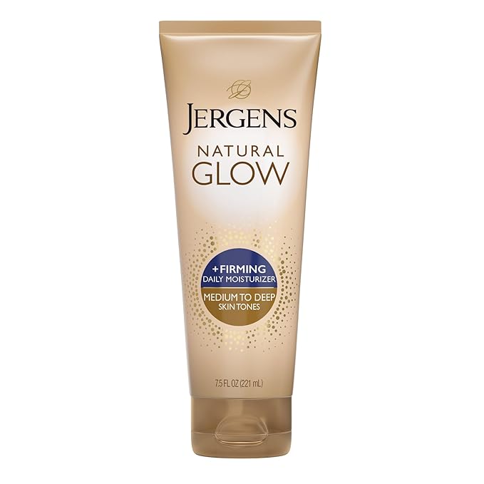 Jergens Jergens Natural Glow + Firming Daily Moisturizer Medium to Tan Skin Tones 7.5oz Korean face wash