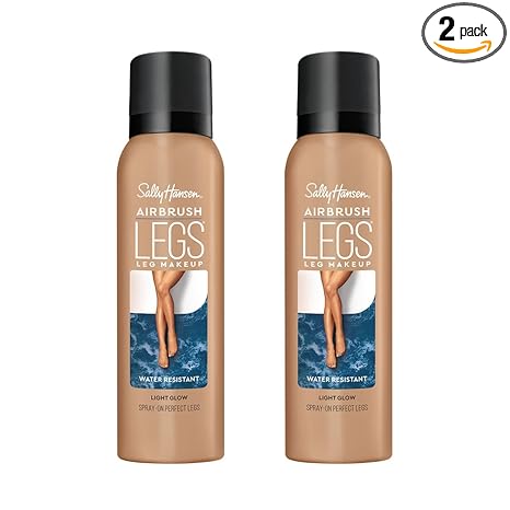 Sally Hansen Sally Hansen Airbrush Legs, Leg Spray-On Makeup, Light Glow 4.4 Oz, Pack of 2 skincare