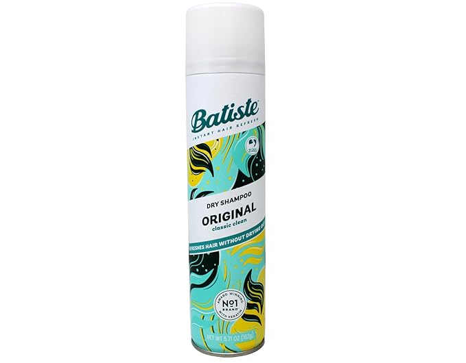 Batiste Batiste Original Dry Shampoo, 6.76 OZ / 200ml , Powder, Oily Hair, Oil Control, Citrusy Scent skincare