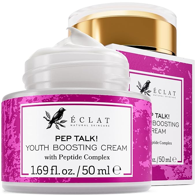 Eclat Skincare Eclat Skincare Anti Aging Face Cream - Face Moisturizer with Collagen Peptides, Hyaluronic Acid, & Vitamins C+E - Improves Fine Lines and Wrinkles - Day Cream for Women Anti Aging 50 ml Moisturiser