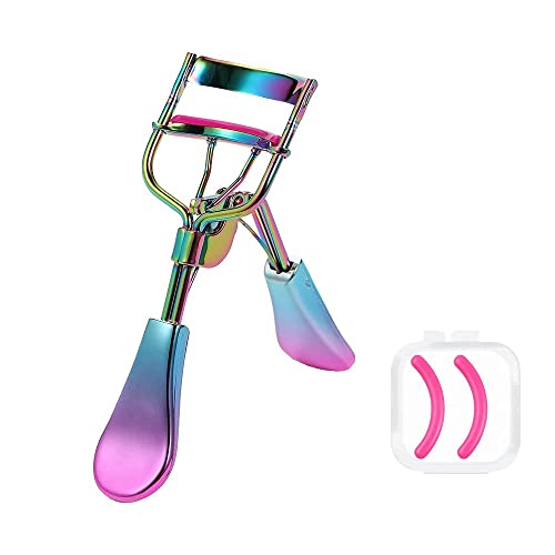 SinPinEra SinPinEra Eyelash Curler with 2 Advanced Silicone Refill Pads & Fits All Eye Shapes - Start a Beautiful Story Now! (Multi-Colored) Toner