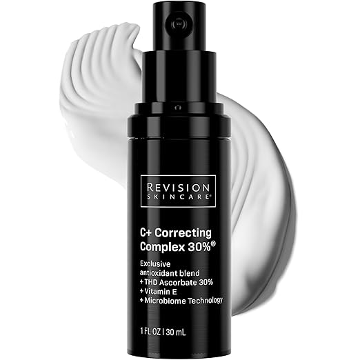 Revision Skincare C+ Correcting Complex 30%® Vitamin C Serum for Face – Anti-Aging Treatment to Brighten Skin, Reduce Fine Lines, Wrinkles & Dark Spots, Firming & Safe for Sensitive Skin Serum