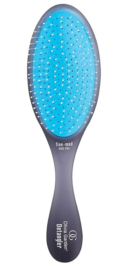 Olivia Garden Olivia Garden Aurora Detangler Brush for Wet and Dry Fine to Medium Hair - Detangling Brush for Women, Men, Kids – Black skincare