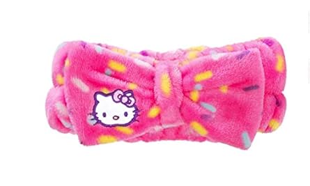 THE CRC8ME SHOP X HELLO KITTY Celebrate Plush Spa Headband - Cruelty-Free, Vegan skincare