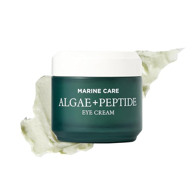 HEIMISH HEIMISH Marine Care Eye Cream 1.01fl.oz/30ml, Anti Aging Under Eye Cream, Rich Hydrating Formula with Peptides, Niacinamine for Dark Circles, Puffiness & Wrinkles, Korean Skincare Korean Eye Cream