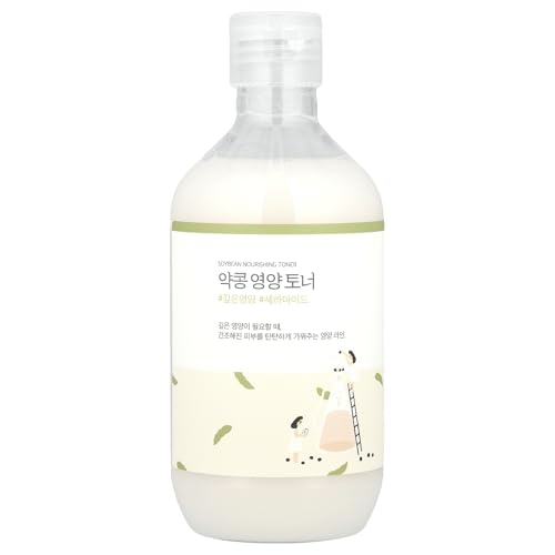 ROUND LAB ROUND LAB Soybean Nourishing Toner (Unscented) | Rejuvenating & Nourishing Toner with Deep Nutrition, Hydration locking and Unscented for Sensitive Skin (10.1fl.oz) Korean Toner