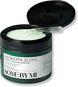 SOME BY MI SOME BY MI AHA BHA PHA 30 Days Miracle Truecica Clear Pad – 70 Pads – Korean Exfoliating Centella Face Toner Pads – Gently Clears Impurities, Refines Pores & Smooths Skin Texture – Korean Skin Care Korean face wash