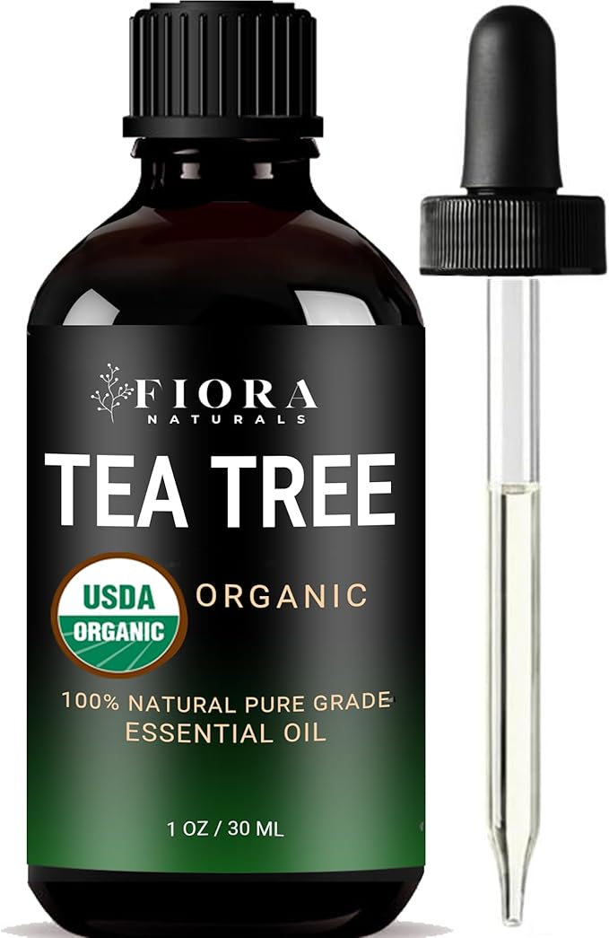 Fiora Naturals Tea Tree Oil – 100% Pure Organic Tea Tree Essential Oil for Skin, Face, Hair, Scalp, Nails, and Toenail – Therapeutic Grade Tree Tea Oil for Acne & Hair Growth – 1 fl oz - by Fiora Naturals Korean face wash