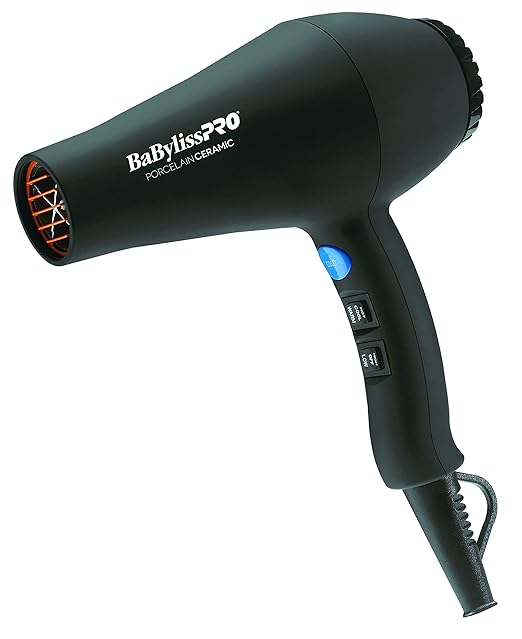 BaBylissPRO Porcelain Ceramic Carrera Professional Hair Dryer skincare
