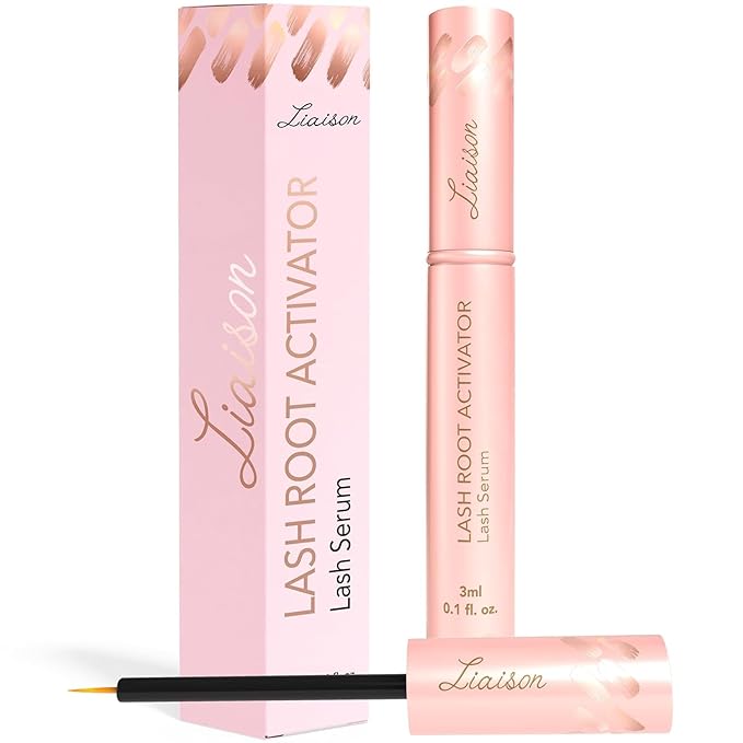 Liaison Liaison Lash Growth Serum for Women | Eyelash Growth Serum to Grow Longer, Thicker, Healthier Lashes | Lash Root Activator with Peptides & Biotin| Natural Long Lasting Eye Lashes (3ml) Serum