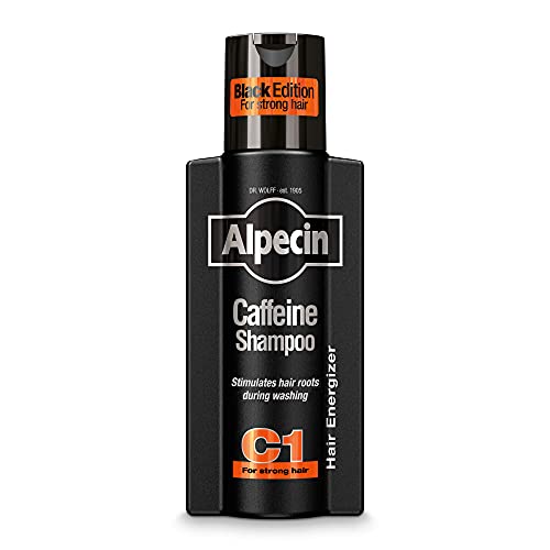 Alpecin Alpecin Caffeine Shampoo C1 Black Edition with Bold Fragrance 8.45 oz I Hair Performance Enhancer Promotes Natural Hair Growth and Thickness I Energizes Scalp skincare