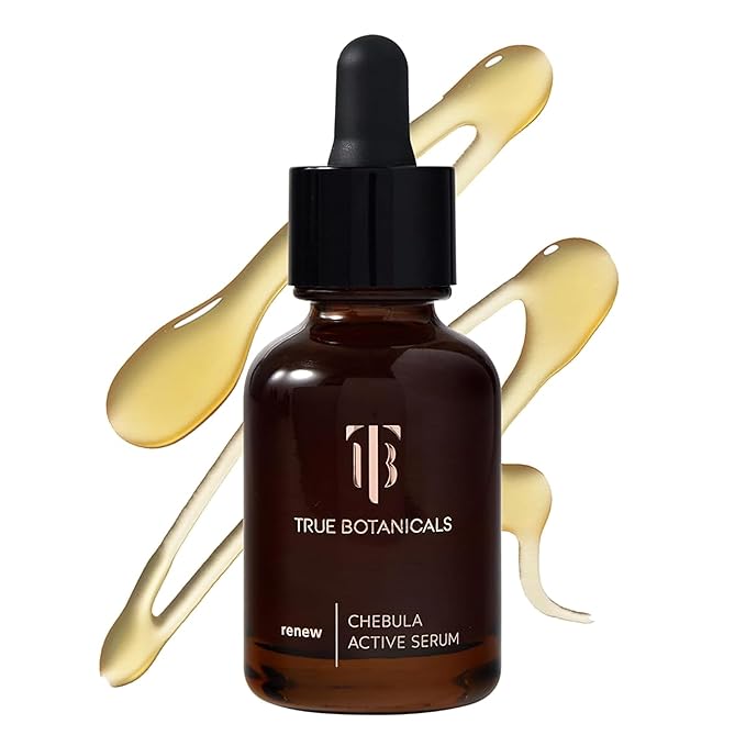 True Botanicals True Botanicals Chebula Active Serum | Anti-Aging Face Serum | Reduces Appearance of Fine Lines & Wrinkles | Optimizes Skin Collagen Levels | Dermatologist Tested, Vegan, All Natural |1 fl oz | 30 ml Serum