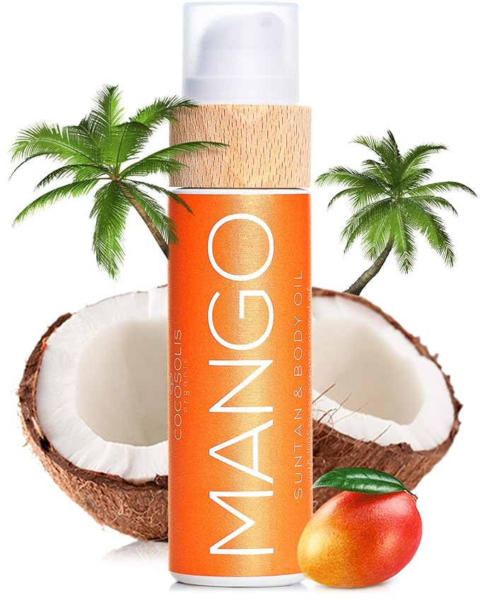 COCOSOLIS COCOSOLIS MANGO Organic Tanning Lotion with Vitamin E & Mango Scent Moisturiser