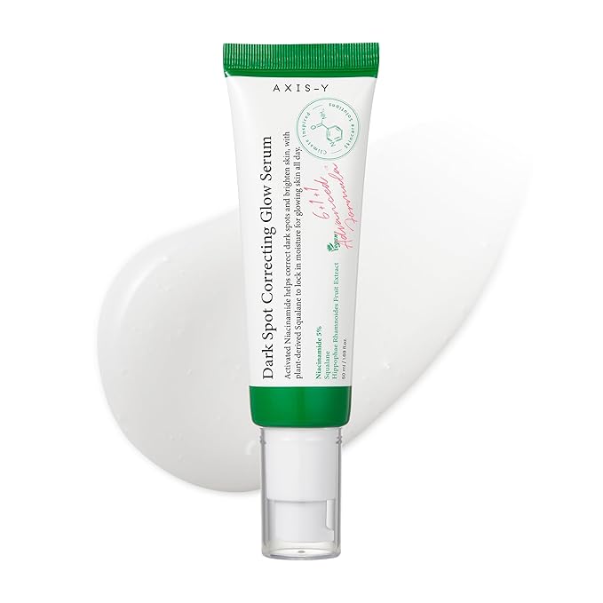 AXIS-Y AXIS-Y Dark Spot Correcting Glow Serum - 5% Niacinamide Dark Spot Remover For Face - Vegan Korean Skin Care Niacinamide Serum for All Skin Types - 1.69 fl. oz. Serum
