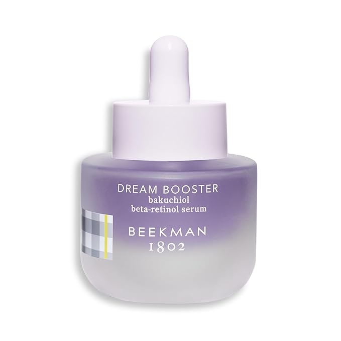 Beekman 1802 Beekman 1802 Dream Booster Bakuchiol Face Serum – Retinol Alternative for Sensitive Skin – Refines Texture, Smooths Fine Lines & Pores – Fragrance Free – Vegan – 0.5 fl oz Serum
